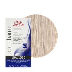 Palest Ash Blonde 10A/1030 - Wella Color Charm Liquid Creme Hair Color