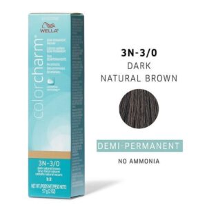Wella Color Charm 3N Dark Natural Brown Demi-Permanent Hair Colour
