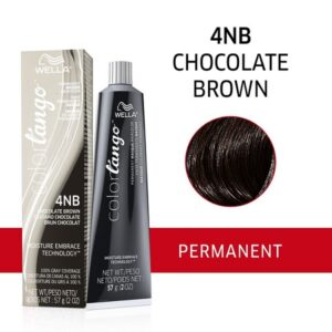 4NB Chocolate Brown Wella Color Tango Permanent Masque Haircolor