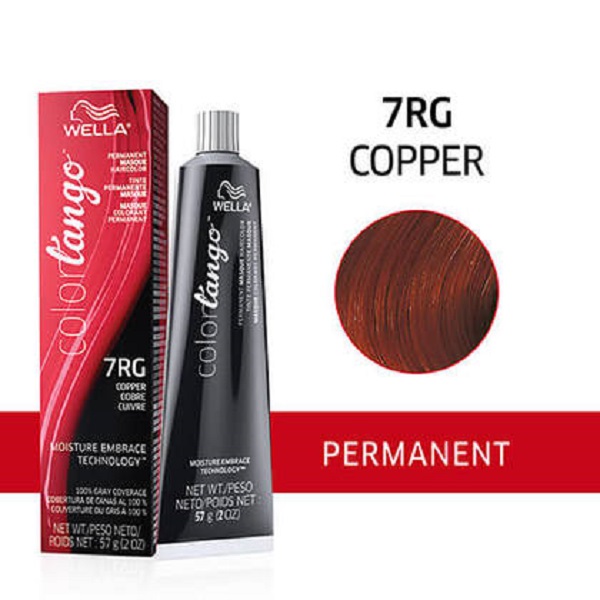 7RG Copper Wella Color Tango Permanent Masque Haircolor