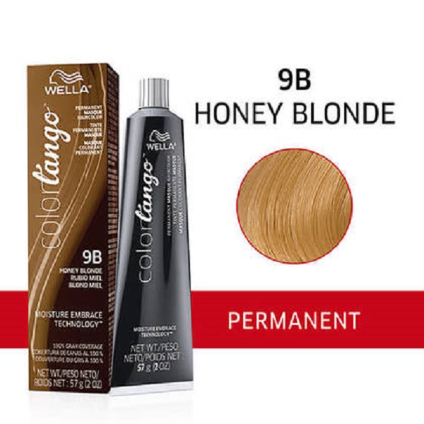 9B Honey Blonde Wella Color Tango Permanent Masque Haircolor
