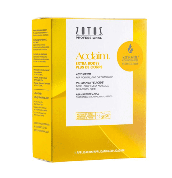 Zotos Acclaim Acid Hair Perm for Normal, Fine and Tinted
