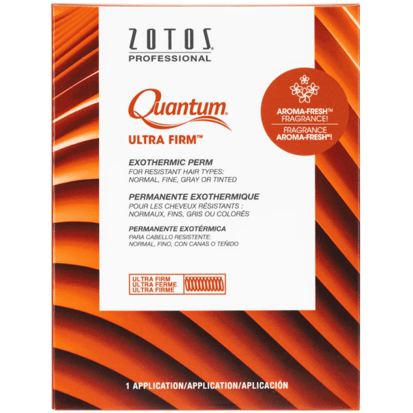 Zotos Quantum Ultra Firm Exothermic Perm for Resistant Hair Types Normal, Fine, Gray & Tinted Hair
