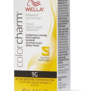 Soft Pure Golden Brown 9G Wella Color Charm Permanent Haircolor