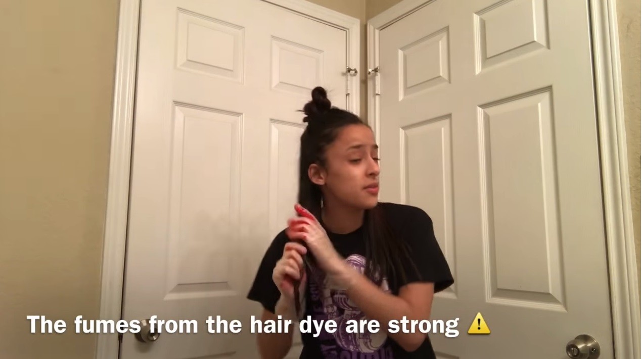 Dying My Hair Red Using L'Oréal Hicolor For Dark Hair Only !!