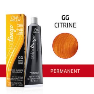 GG Citrine Wella Color Tango Permanent Masque Haircolor