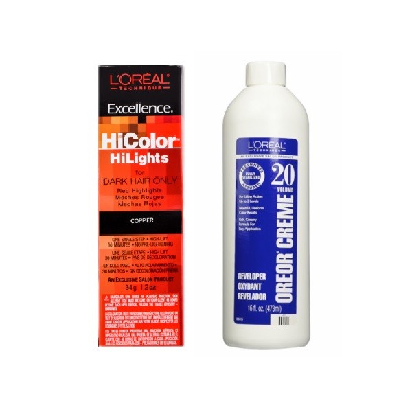 L'Oreal HiColor Copper HiLights For Dark Hair Only