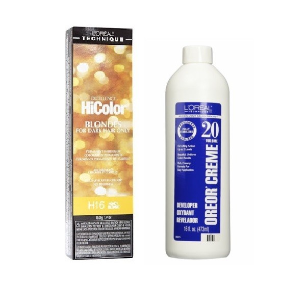 L'Oreal HiColor H16 Honey Blonde, Blondes For Dark Hair Only