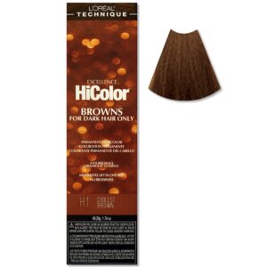 L’Oreal HiColor H1 Coolest Brown Hair Colour For Dark Hair Only