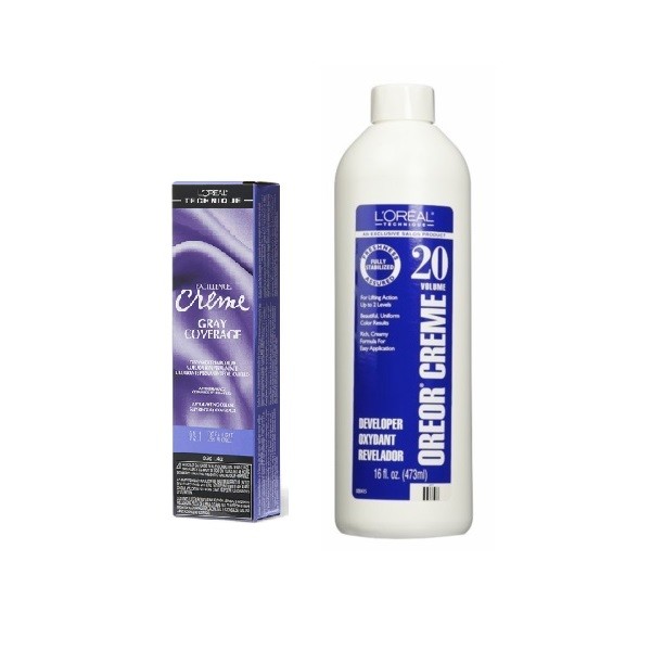 L'Oreal Excellence Creme Gray Coverage 9 ½ .1 Extra Light Ash Blonde Permanent Haircolor