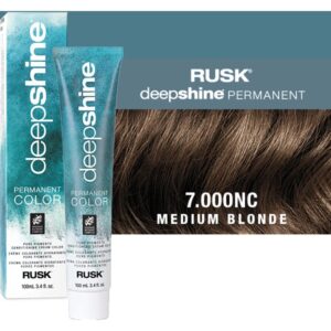 Rusk Deepshine 7.000NC Medium Blonde Permanent Hair Colour