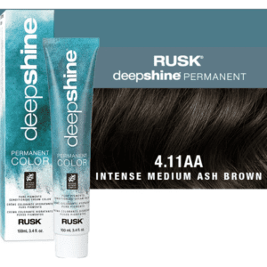 Rusk Deepshine 4.11AA Intense Medium Ash Brown Permanent Hair Colour