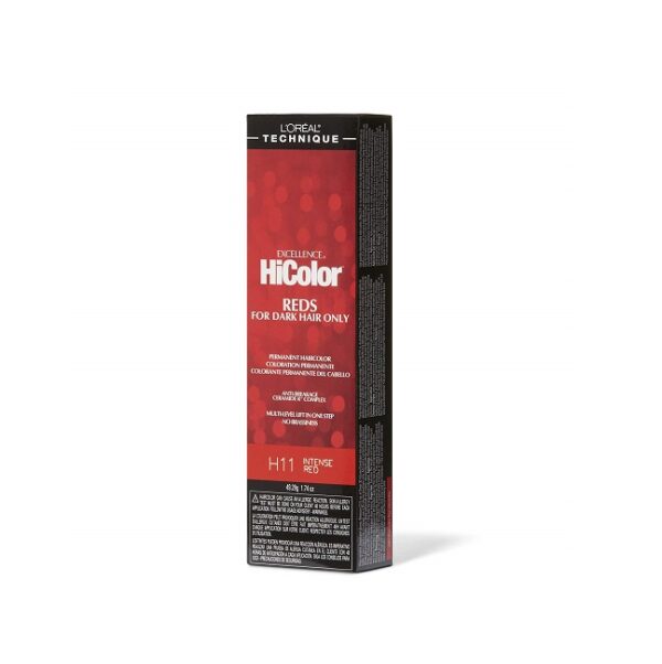 H11 Intense Red L'Oreal Excellence HiColor REDS For Dark Hair Only
