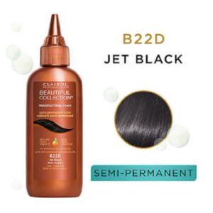 Clairol Beautiful Collection B22D Jet Black Hair Colour