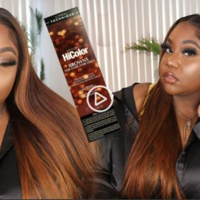 How To Get The Perfect Brown Hair Using L’Oreal H6 Light Auburn