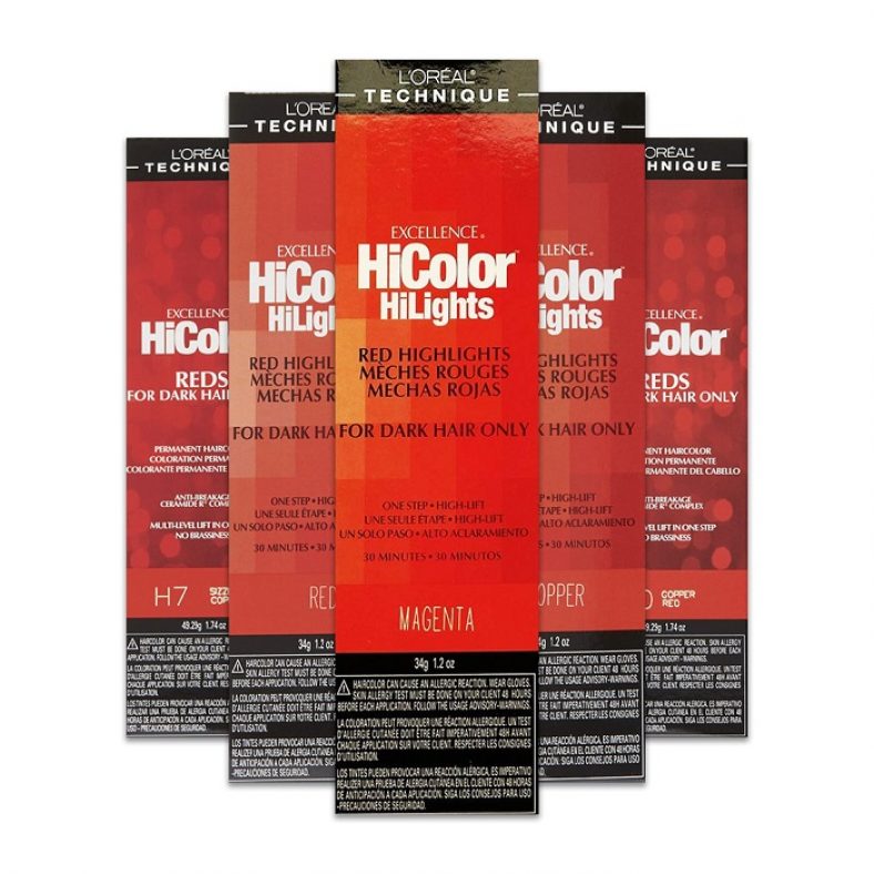 L'Oreal HiColor Permanent Hair Colour For Dark Hair Only