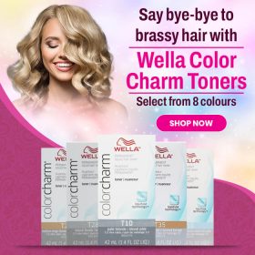 Say bye-bye to brassy hair with Wella Color Charm toners