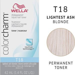Wella Color Charm T18 Lightest Ash Blonde Hair Toner